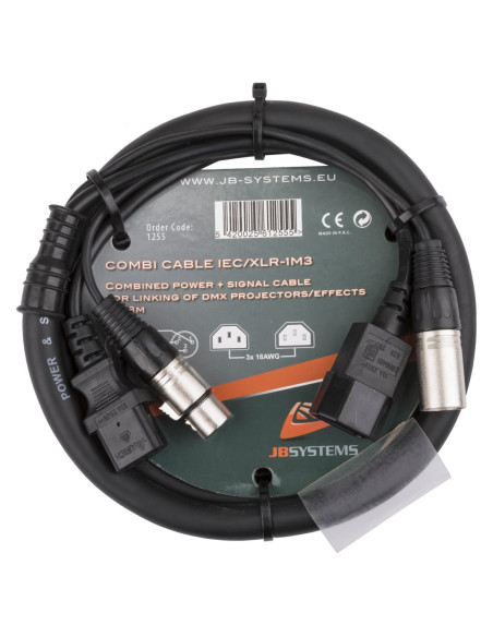 COMBI CABLE IEC/XLR-1M3