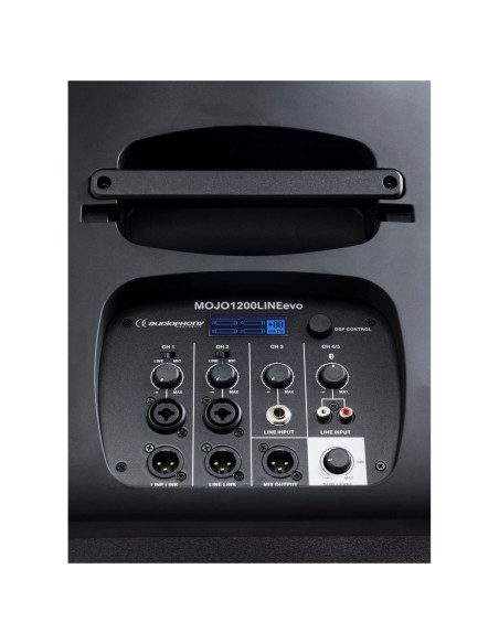 AUDIOPHONY MOJO1200LINEEVO – SYSTÈME COLONNE ACTIF 600W RMS