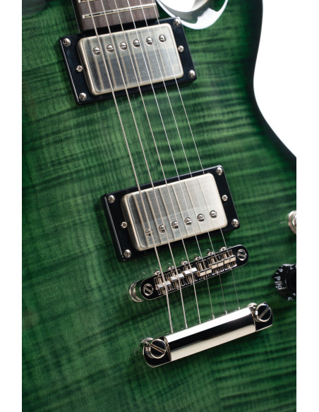 CORT M600 TRANS GREEN BURST