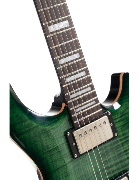 CORT M600 TRANS GREEN BURST