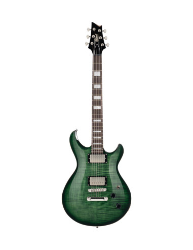 CORT M600 TRANS GREEN BURST