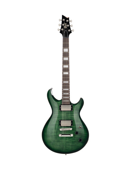 CORT M600 TRANS GREEN BURST