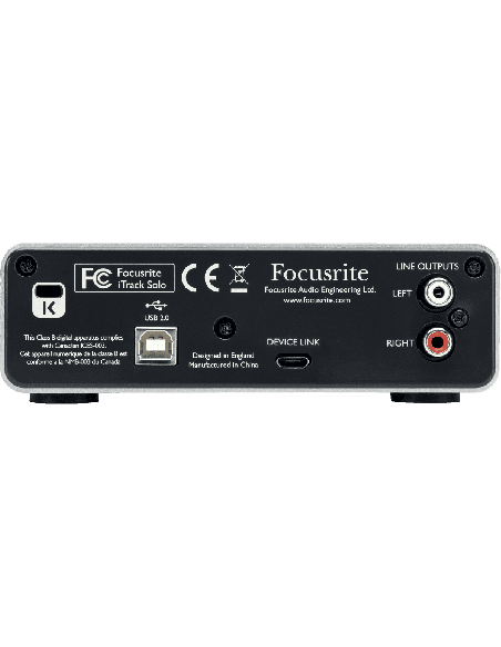 FOCUSRITE ITRACK-SOLO-LIGHTNING