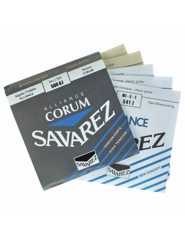 Savarez 500AJ – Cordes guitare classique tension forte