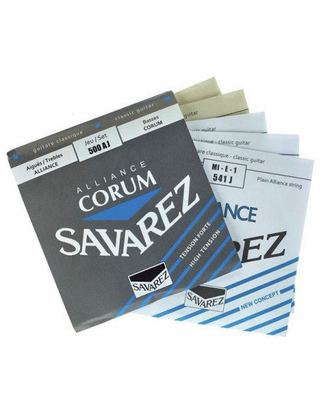 Savarez 500AJ – Cordes guitare classique tension forte