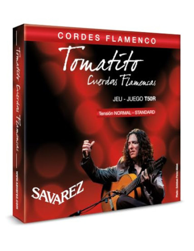 Savarez T50R – Cordes guitare flamenco tension normale
