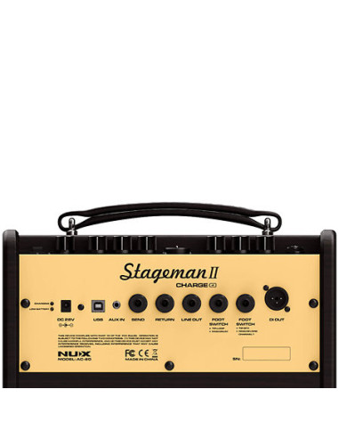 Nux Stageman II AC-80 sur batterie
