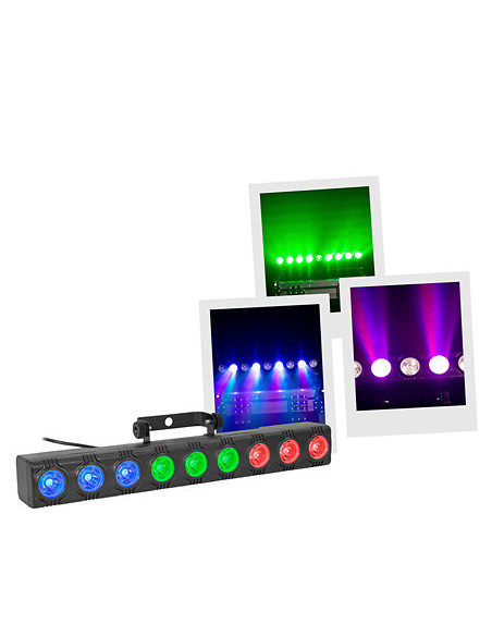 BoomTone DJ - ColorBar 9x3W RGB