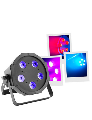 BoomTone DJ - FlatPAR 5x5W 4IN1