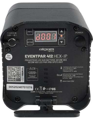 ALGAM LIGHTING EVENTPAR412-HEX-IP