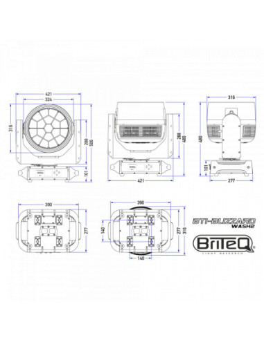 BRITEQ BTI-BLIZZARD WASH2s