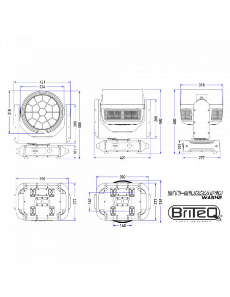 BRITEQ BTI-BLIZZARD WASH2s
