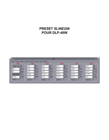 AUDIOPHONY SLINE206W